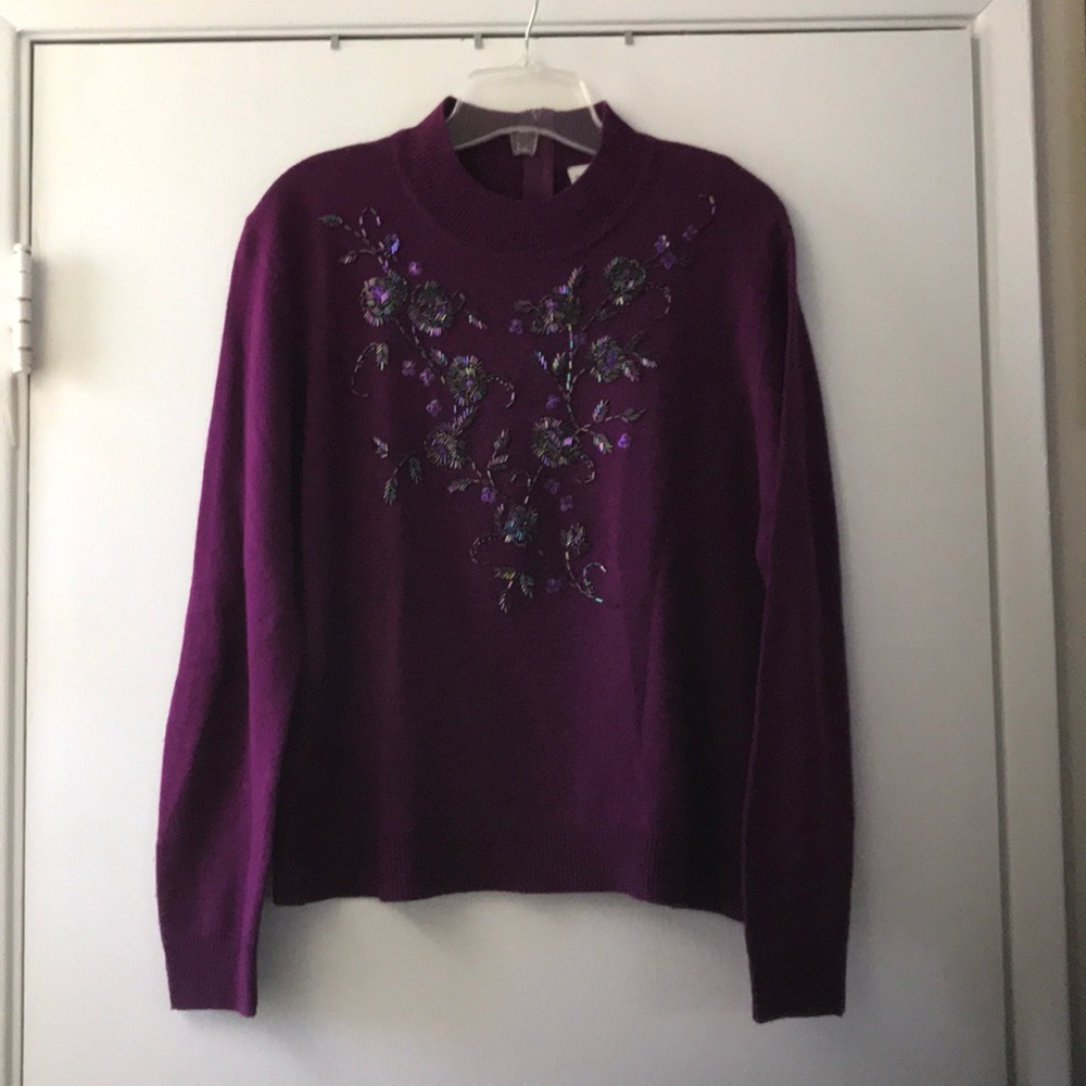 Gorgeous Beaded Vintage Koret Sweater